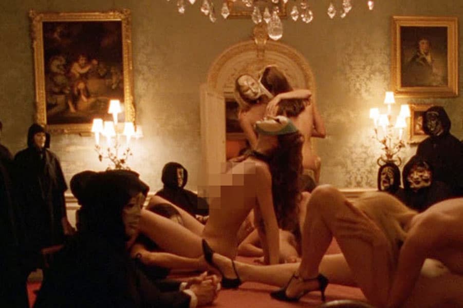 Eyes Wide Shut Orgy Clip.