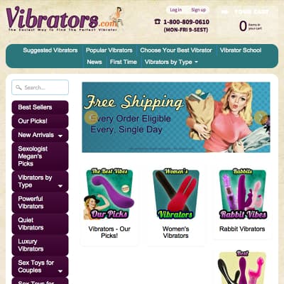 The Hottest Vibrators Sex Toys Online | XXXConnect.com