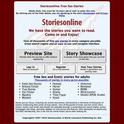 Adult Storiesonline